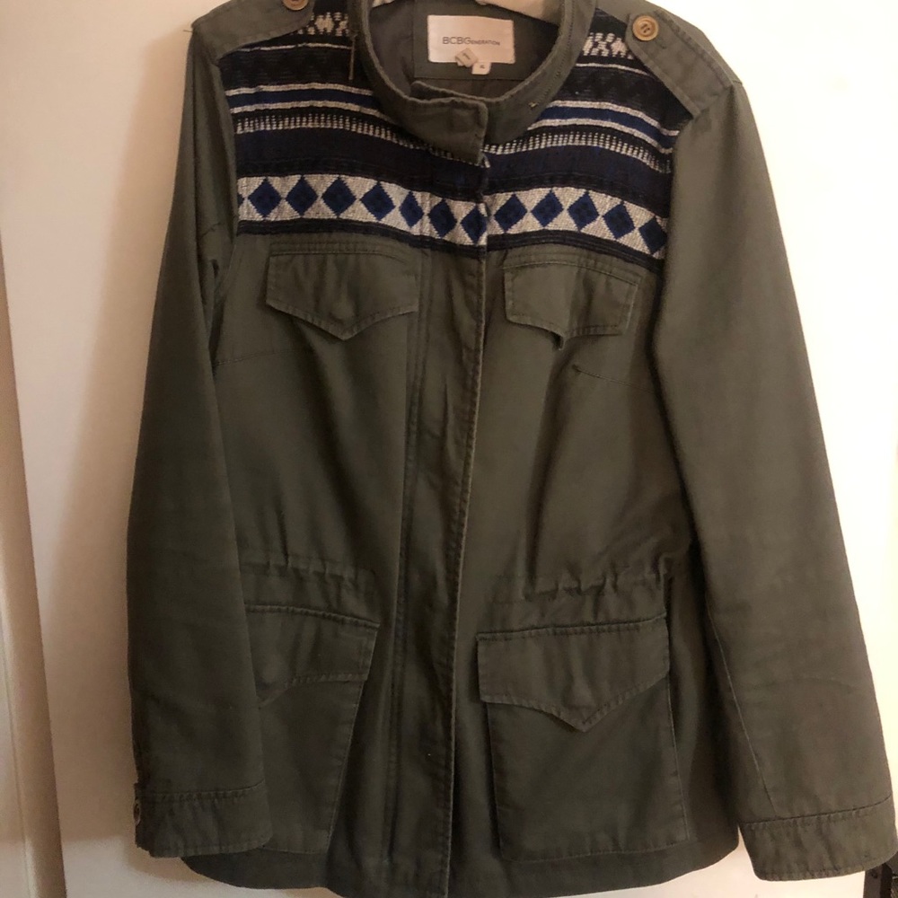 BCBG military jacket